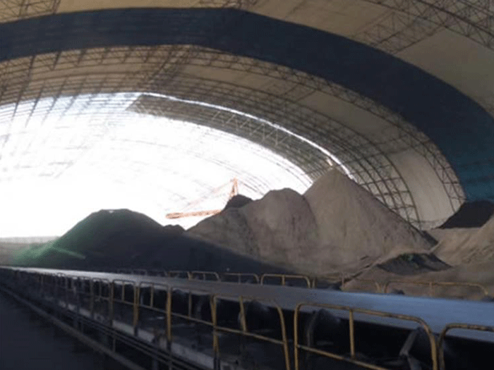 平顶山煤棚料仓网架